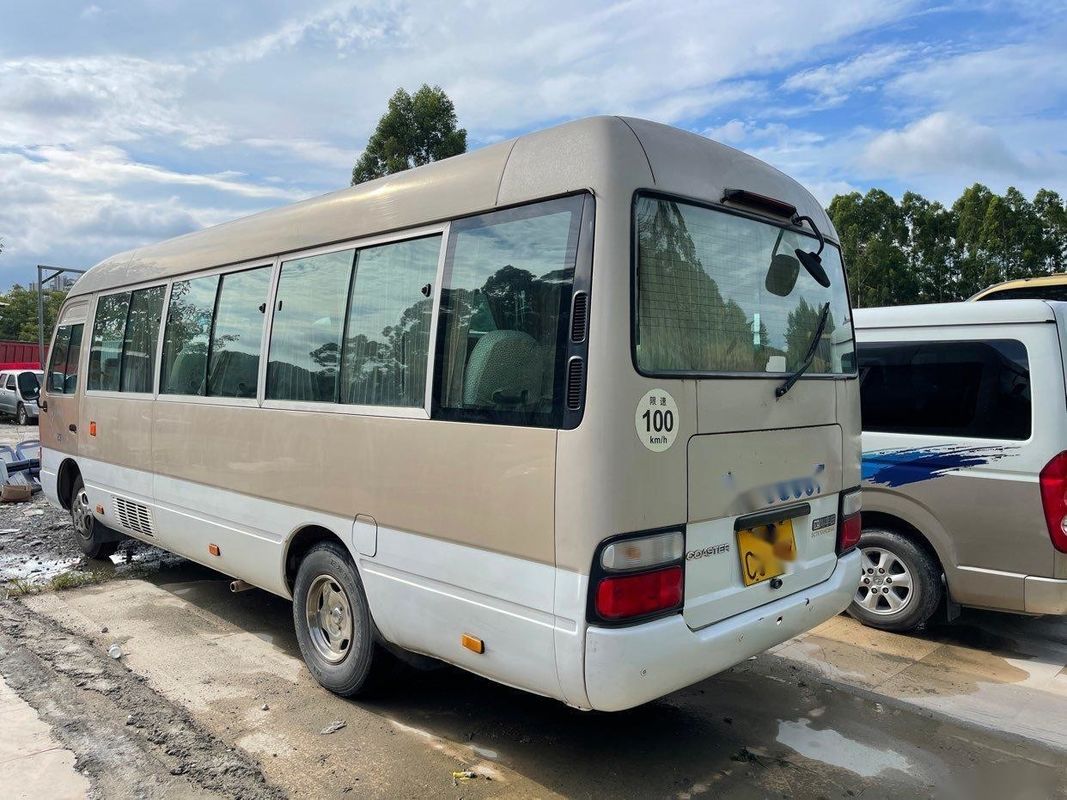 Toyotas Marke benutzte Maschinen-Benzin benutzte Minibus-linke Steuerung des Küstenmotorschiff-Bus-23-30seats 3RZ Toyota