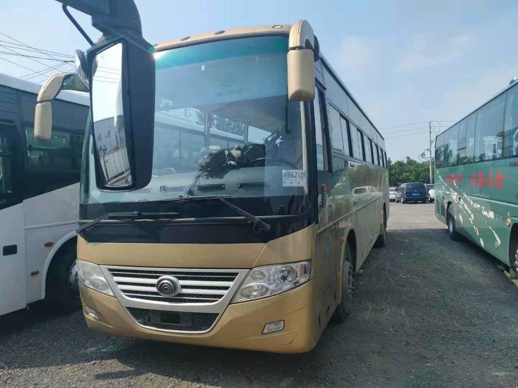 Des Neuzugang-54 Fahrer Steering No Accident Sitz2012-jähriger verwendeter Yutong-Bus-ZK6112D Front Engine LHD