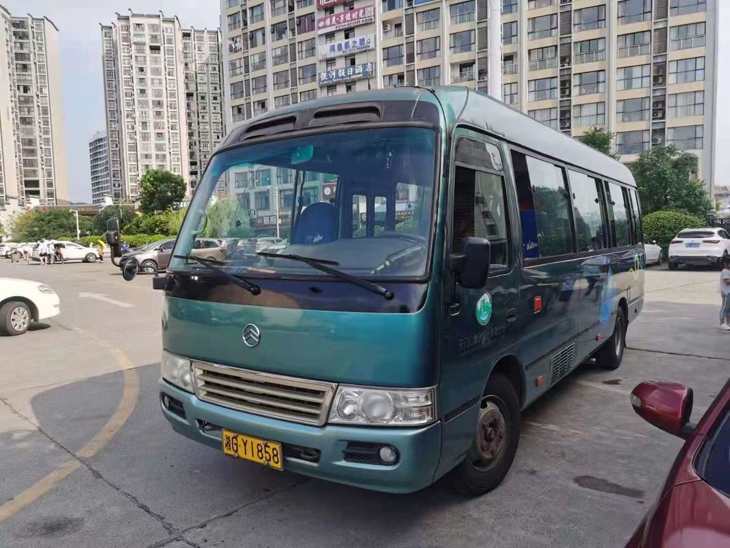 2015-jährige 26 Sitze verwendeten goldenes Dragon Coaster Bus, benutzte Maschine Mini Bus Coaster Bus Withs Hino