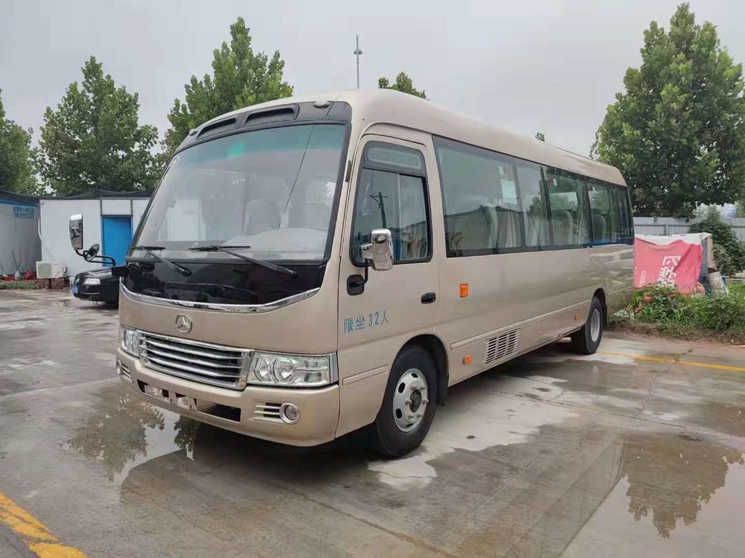 2020-jähriger 32 Sitze benutzter Jianglings-Küstenmotorschiff-Bus, verwendete Mini Bus Coaster Bus With-Geschäft Seat für Geschäft