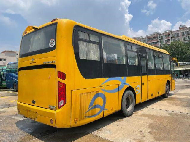 Benutzter Heckmotor Kinglong-Bus-XMQ6110 verwendete Trainer Bus Double Doors 50 Airbag-Fahrgestelle des Sitzeuro-IV
