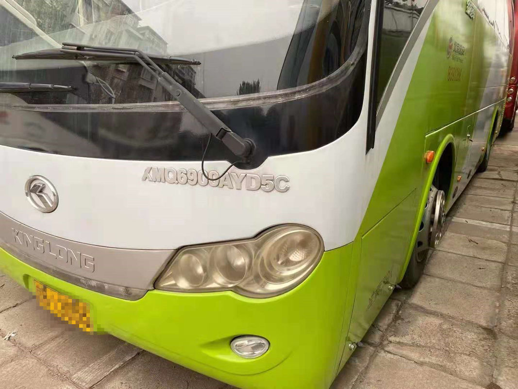 Trainer-Bus 39 Neuzugang-2011-jähriger benutzter König-Long XMQ6900 Bus-Dieselmotor Sitze benutzter kein Bus des Unfall-LHD