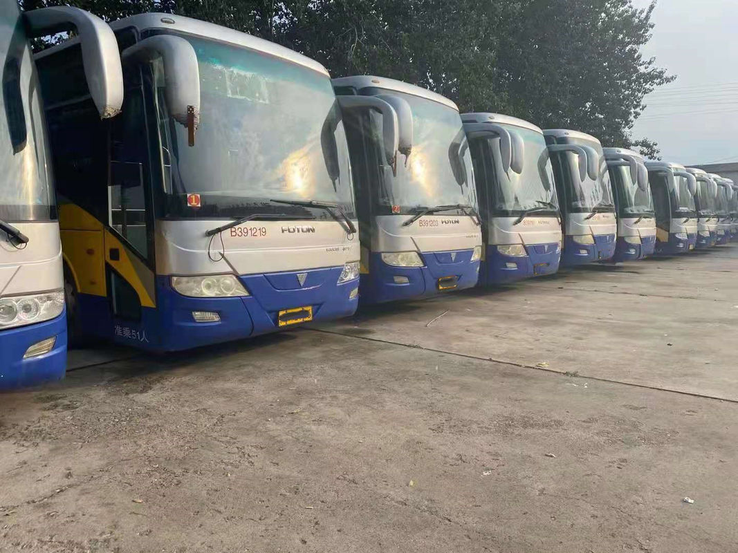 Verwendete Reisebus-Marke benutzte Heckmotor-hohen Qualität der Foton-Bus-51seats Yuchai Bus 243kw