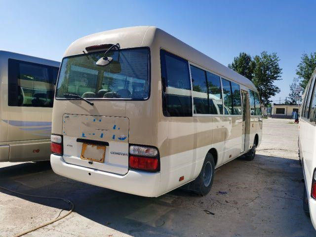 Benutztes Sitzer-Luxussitzschreibtisch-Benzin LHD 2017 Toyota-Küstenmotorschiff-17-30 hergestellt in Japan