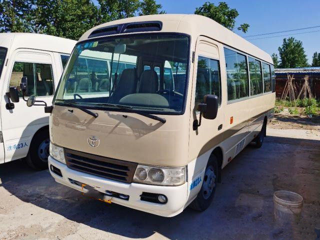 Benutztes Sitzer-Luxussitzschreibtisch-Benzin LHD 2017 Toyota-Küstenmotorschiff-17-30 hergestellt in Japan