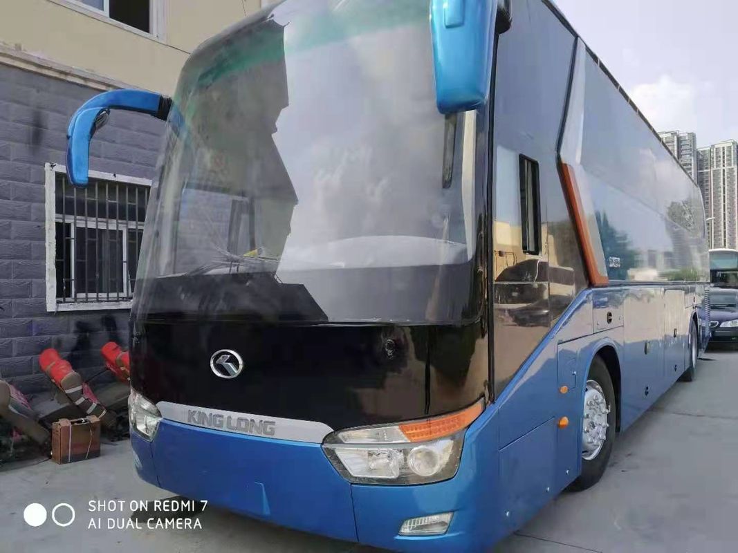 2014-jährige 51 Sitze benutzten Modell-Power Left Hand-Steuerung Personenwagen-König-Long XMQ6129