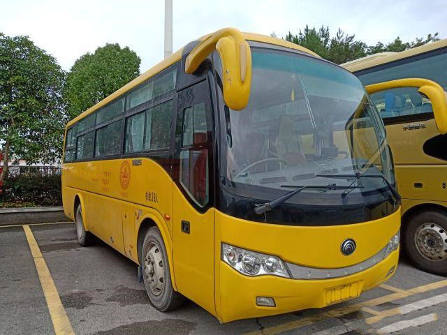 Verwendetes Yutong 39 setzt Dieselbus benutzten manueller Bus-links-Hand-Antrieb benutzten Passagier-Bus für Afrika