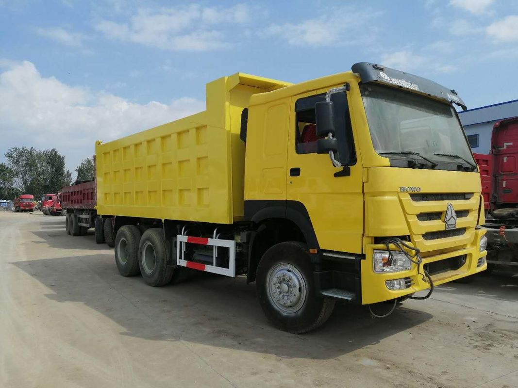Benutzter Kipplaster 6x4 Tipper Trucks Sale des Kipplaster-SINOTRUK HOWO in Ghana für Verkaufs-billigen benutzten Kipplaster