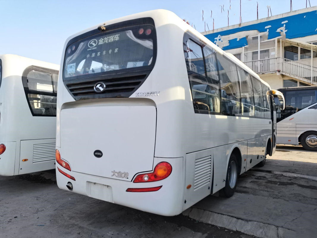 Sitz-XMQ6771 verwendeter Shuttle-Stadt Passager-Trainer Bus For Sale Kinglong-Marken-30-39