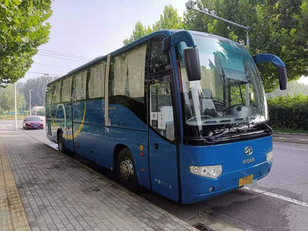 Verwendeter höherer Bus-Zug-Airbag Chassis Tourist-Trainer Dingle Door With AC/TV 51seats