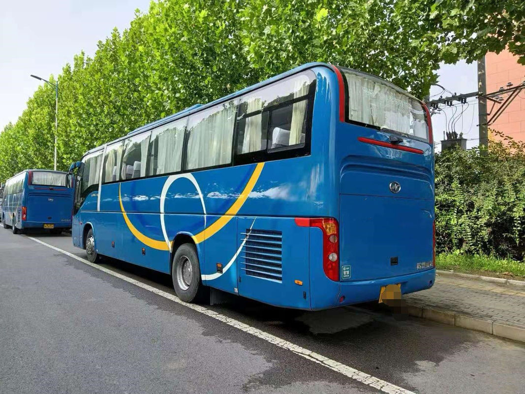 Verwendeter höherer Bus-Zug-Airbag Chassis Tourist-Trainer Dingle Door With AC/TV 51seats