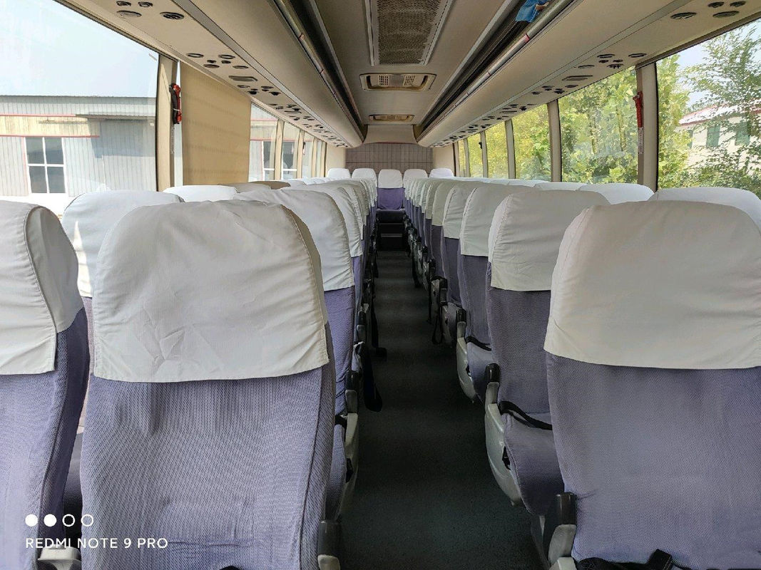 Sitzblattfederung XMQ6126 Kinglong 55 verwendete Shuttle-Stadt Passager-Trainer Bus For Sale