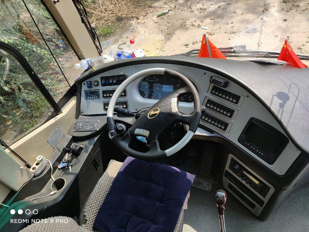 Sitzblattfederung XMQ6126 Kinglong 55 verwendete Shuttle-Stadt Passager-Trainer Bus For Sale