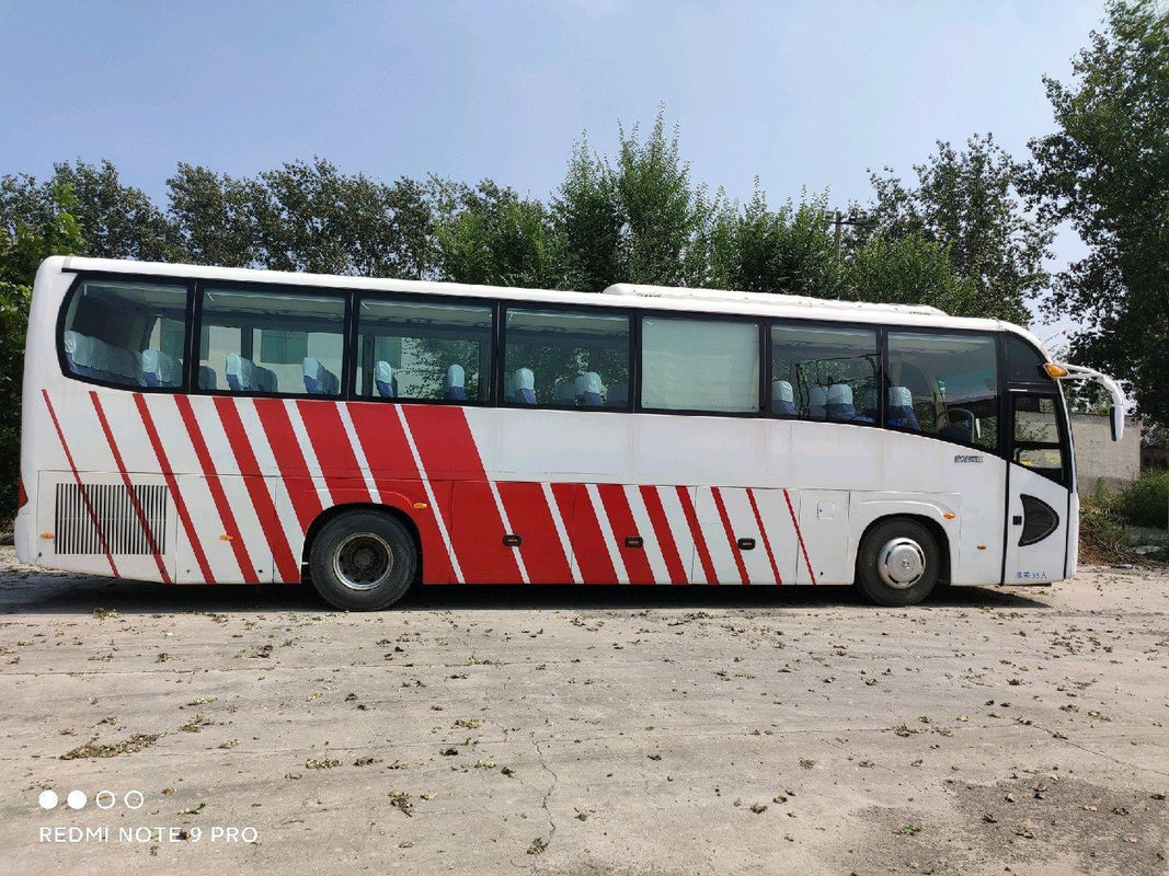 Sitzblattfederung XMQ6126 Kinglong 55 verwendete Shuttle-Stadt Passager-Trainer Bus For Sale