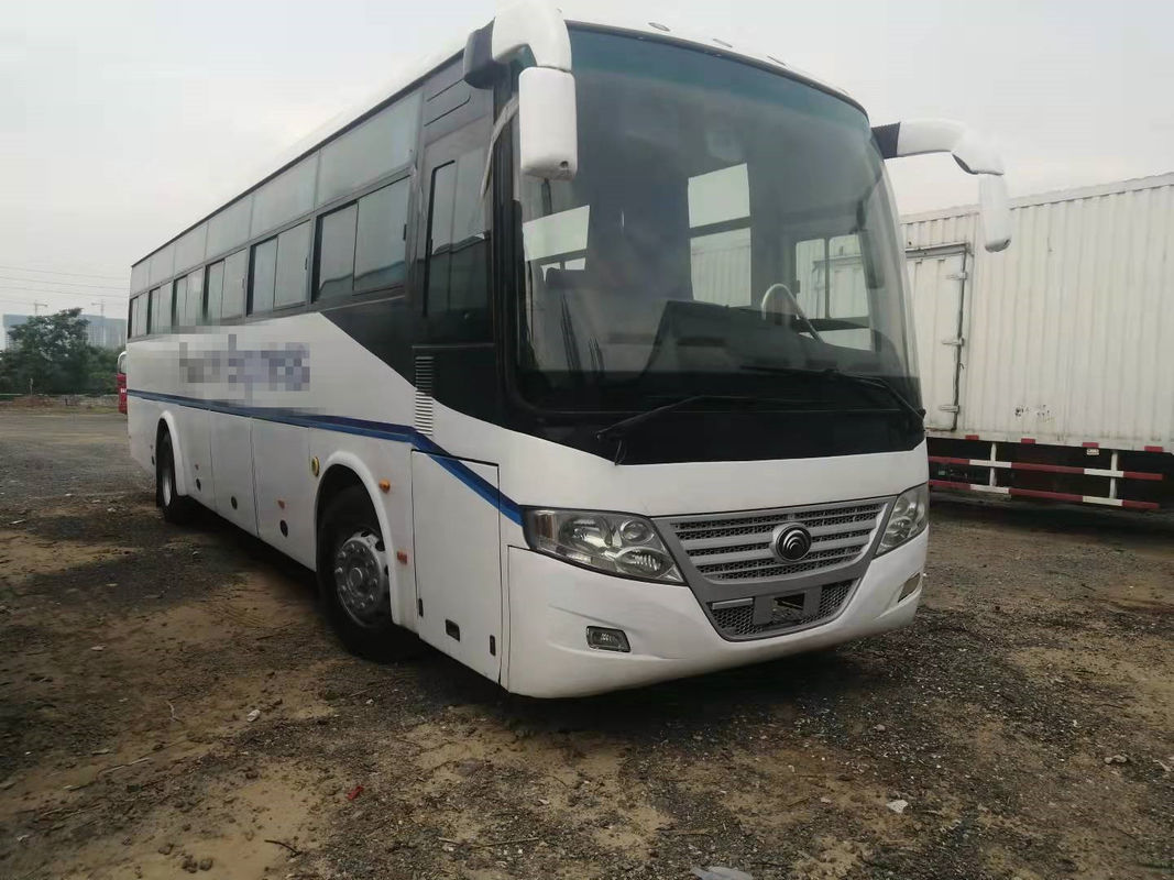 54 Fahrer-Steering Used Yutong-Bus ZK6112D des Sitz2014-jähriger benutzter Bus-Frontmotor-RHD kein Unfall