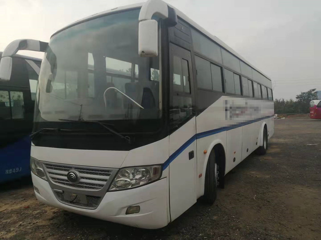 54 Fahrer-Steering Used Yutong-Bus ZK6112D des Sitz2014-jähriger benutzter Bus-Frontmotor-RHD kein Unfall