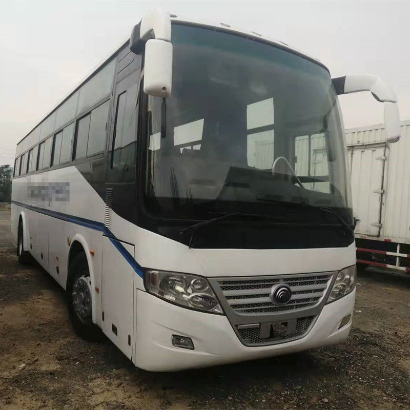 54 Fahrer-Steering Used Yutong-Bus ZK6112D des Sitz2014-jähriger benutzter Bus-Frontmotor-RHD kein Unfall