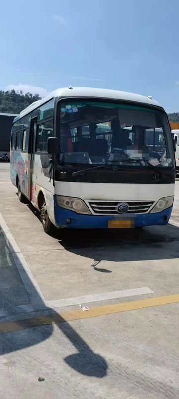 2014-jährige 28 Sitze benutzten Bus benutzte Trainer-Bus With Diesel-Maschine Yutong ZK6729 für Tourismus