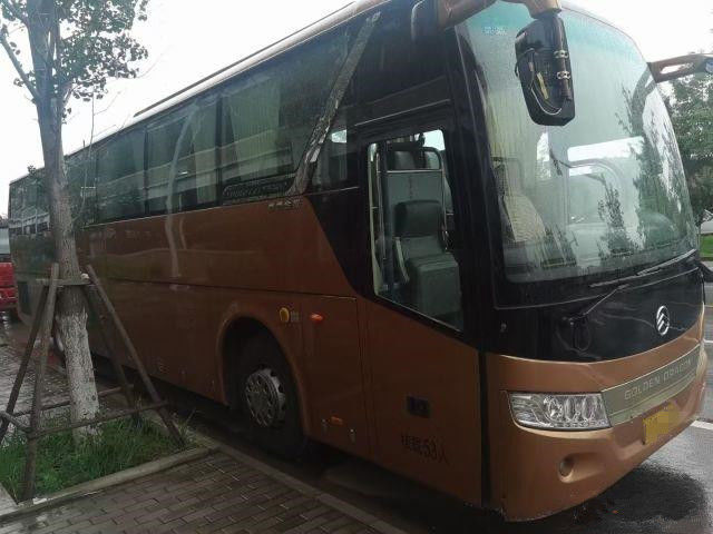 2014-jährige 53 Sitze benutzten goldene links-Handsteuerung Dragon Bus Used Passenger Coach-Bus-XML6127