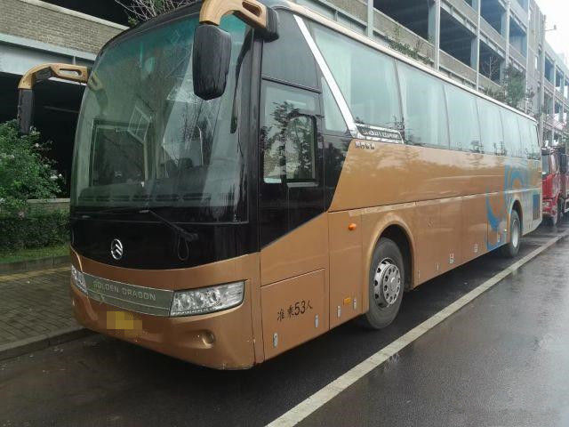 2014-jährige 53 Sitze benutzten goldene links-Handsteuerung Dragon Bus Used Passenger Coach-Bus-XML6127