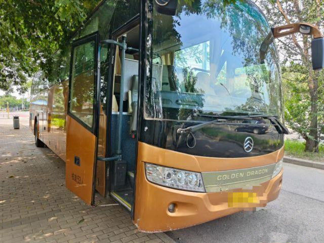 2014-jährige 53 Sitze benutzten goldene links-Handsteuerung Dragon Bus Used Passenger Coach-Bus-XML6127