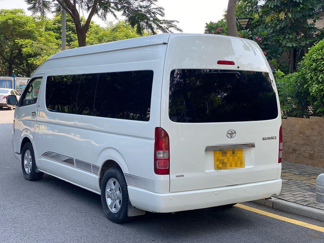 Hohes Dach-2005-jährige 13 Sitze Benzin benutztes Toyota Hiace verwendeten Mini Bus Automatic Transmission