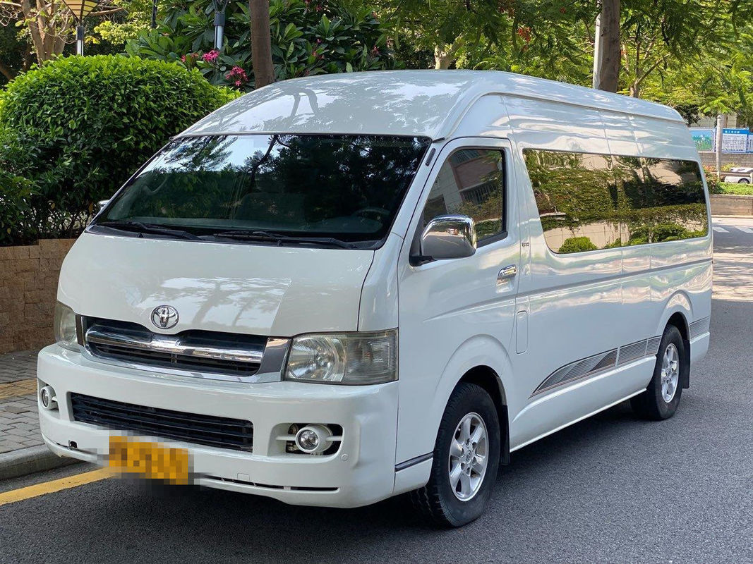 Hohes Dach-2005-jährige 13 Sitze Benzin benutztes Toyota Hiace verwendeten Mini Bus Automatic Transmission