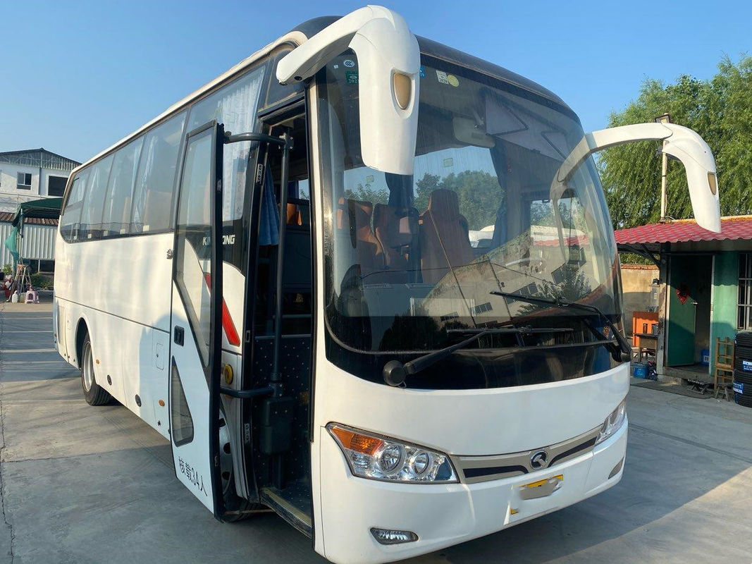 Verwendete Reisebus Kinglong XMQ6802 verwendete des Bus-34 Stahlfahrgestelle-hohe Qualität Sitz-Yuchai-Maschinen-Euro-5