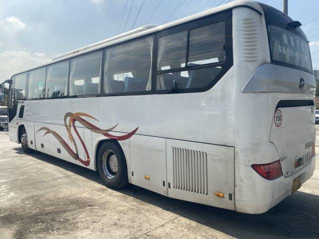 Doppeltüren benutzten 47 Maschine Sitzhöher Zug-Buses Useds LHD KLQ6115 Yuchai