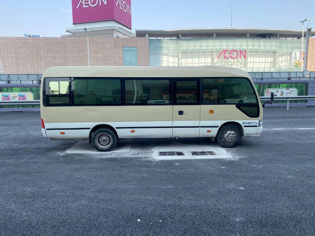 22 Sitzbenutzte 2012-jährige linke Handsteuerung Benzinmotor des Toyota-Küstenmotorschiff-Bus-2TR