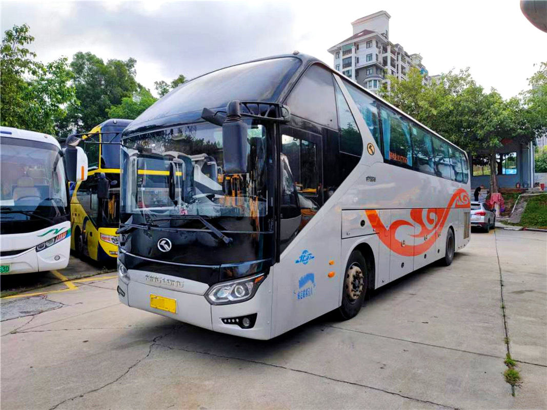 Verwendeter Kinglong-Trainer XMQ6125 Mini Coach Bus 51 setzt Weichai-Heckmotor-Bus-Zug höheres Accessories With Yutong