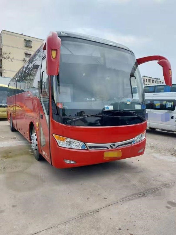 Kinglong benutzte Besichtigungs-Bus Yuchai des Bus-XMQ6101 6 Stadt-Bus-Stahlfahrgestelle des Getriebe-260hp 45 Sitze