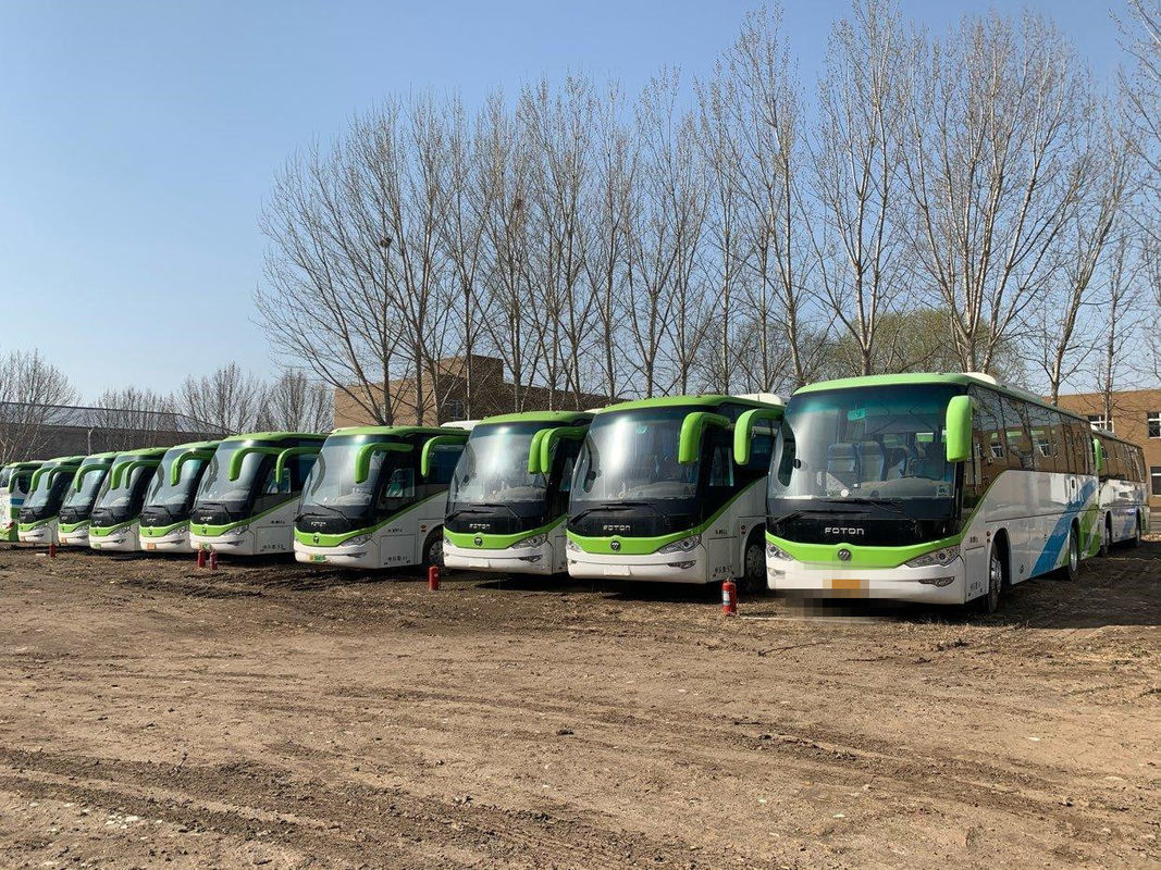 2016-jähriger 51 Sitze verwendeter verwendeter Trainer Bus Electricity Fuel LHD Foton Bus, das in gutem Zustand steuert