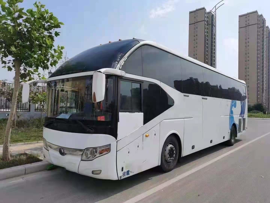 2012-jährige 51 Sitze benutzter Trainer-Bus New Seats-Abdeckungs-Dieselmotor RHD Yutong ZK6127 Bus benutzter in gutem Zustand