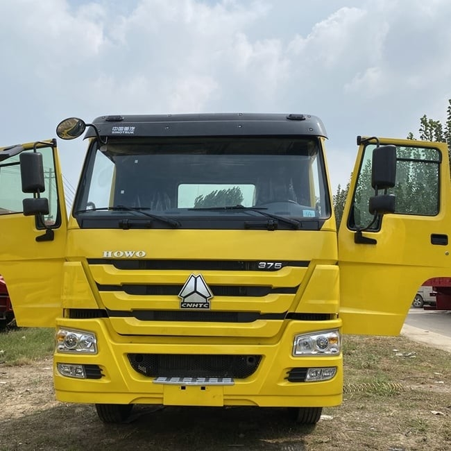 Benutzter HOWO 375hp Hand-Howo-Traktor-Kopf des Traktor-LKW-6*4 zweites mit guter Zustand