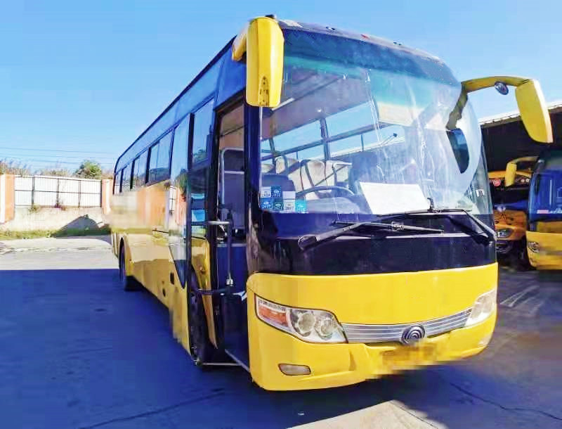 Verwendeter des Yutong-Bus-Zk6110 60 Ausflug-Trainer Sitz-Yuchai-Heckmotor-2+3 Plan-LHD