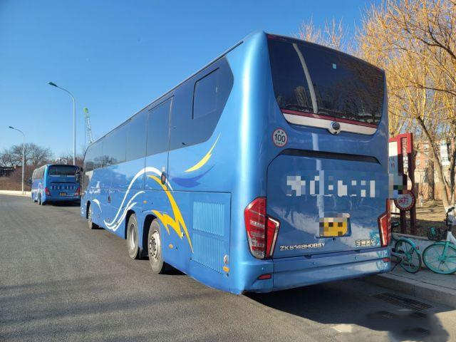 Doppelte hintere Sitze 2019-jähriges WP.10 Axle Bus Used Yutong Buss ZK6148 56