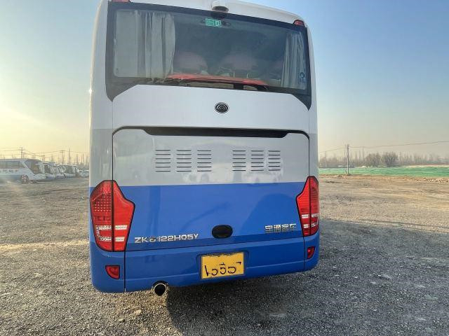 Achse 2 benutzte Bus-den Luxus-33 Sitzmaschinen-Doppeltüren-Airbag Passanger Yutong