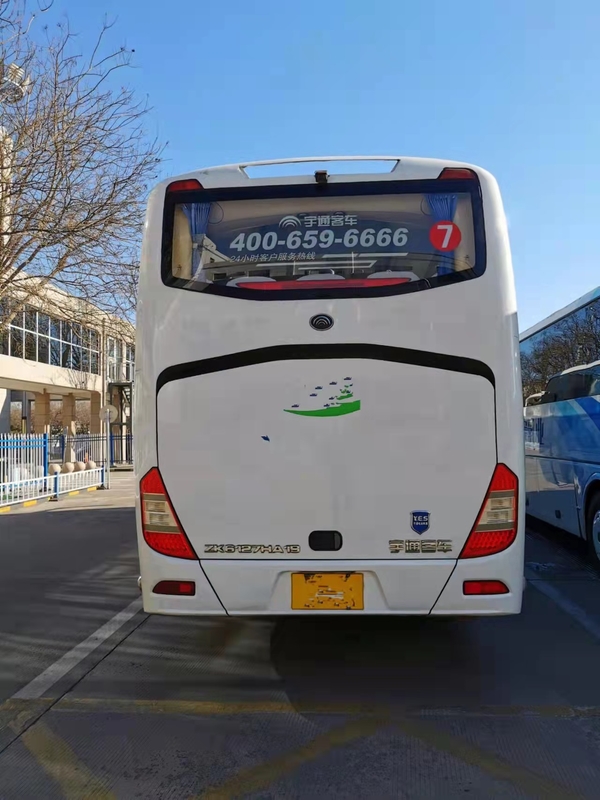 55 Sitze benutzte Zug-Bus Euros II Yutong-Bus-12000mm Hand-Antriebs-Busse linke