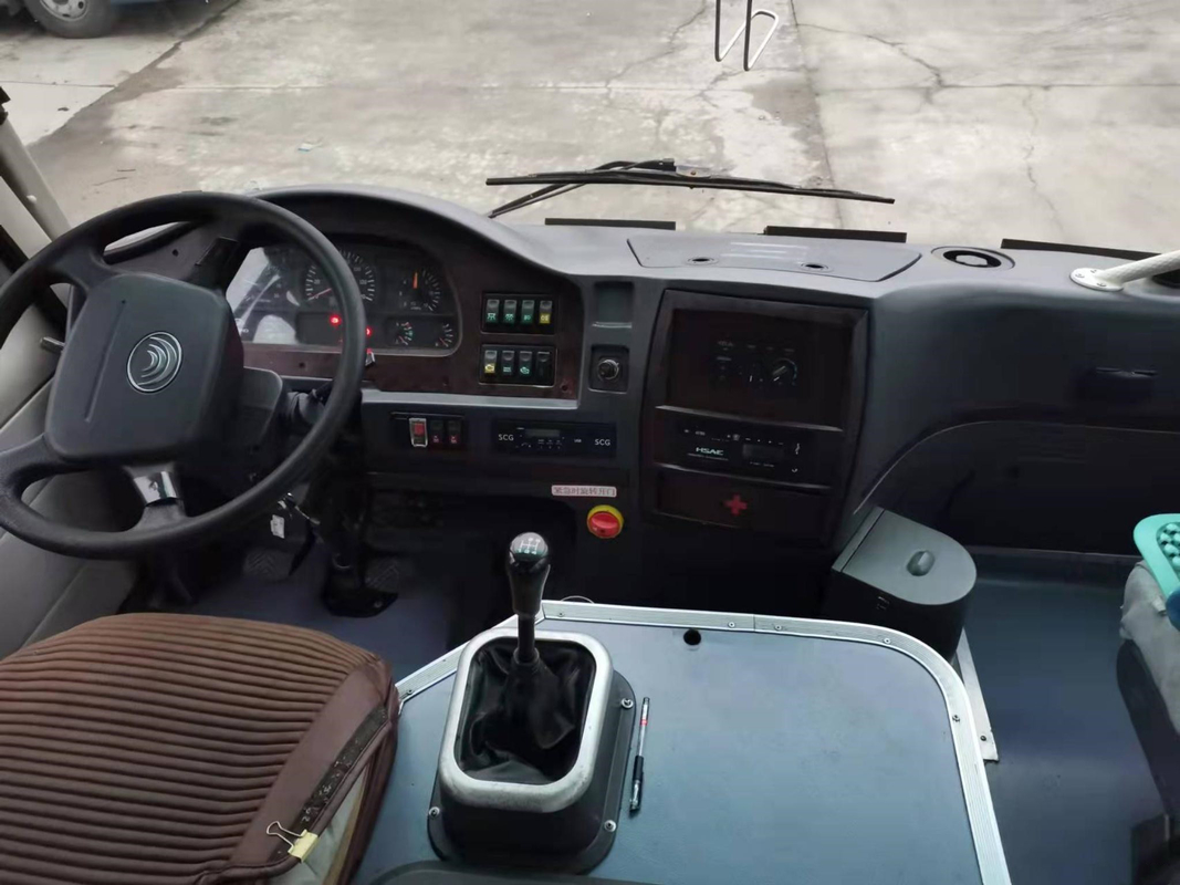 Yutong verwendete Stadt-Passagiere transportiert Diesel-LHD städtische 31 Reisebusse 118 Kilowatt Sitzan zweiter stelle Hand
