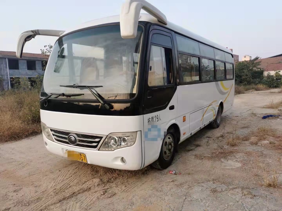 Linker Hand-Antrieb benutzte Luxus- Yutong-Stadt-Busse tanken Diesel-30 Sitze Front Engine
