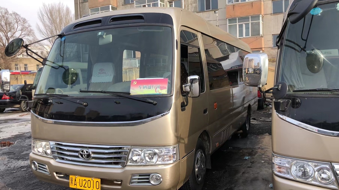 Toyota benutzte Küstenmotorschiff, Benzin-, dasbrennstoff des Bus-30 Mini Bus 3RZ Front Engine Bus verwendete
