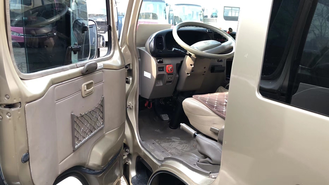 Sitzer-Toyotas Coster Mini Busess 23 Bus-Mini School Bus Gasoline Engines Antomatic Tür