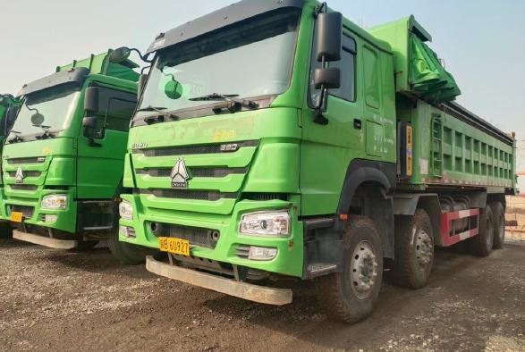 Kipplaster 8*4 zweite Hand-Mitsubishis Fuso mit 371hp Last der Maschinen-40ton für Verkauf