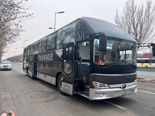 Doppelstöckiger Bus ZK6148 benutzte Luxusbus-Zug 2019 trainer-Bus For Africas Rhd Yutong 56seats