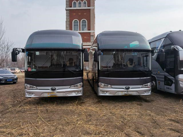 Gebraucht-Langstreckenbus Yutong verwendete Trainer Bus, das ZK6148 Dieselbus Weichai-Maschinen-400hp benutzte