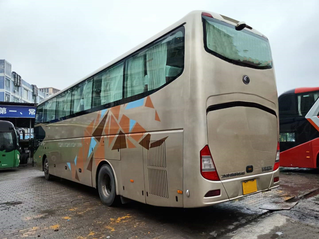 Verwendeter Yutong-Marken-2015-jähriger Ausflug-Trainer Bus, das ZK6126 Diesel-Bus Weicahi-Maschinen-375hp benutzte, benutzte Doppeltüren EURO III Bus