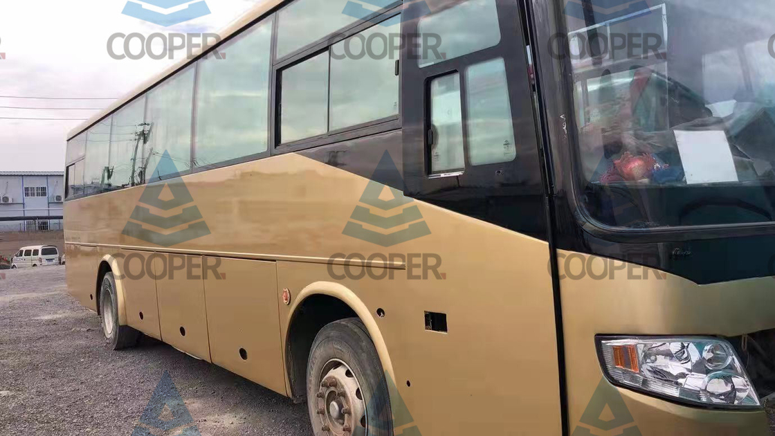 Verwendetes Yutong, das öffentliche Transportmittel Diesel-LHD-Stadt-Bus benutzten, benutzte 51 Sitze Front Engine Bus