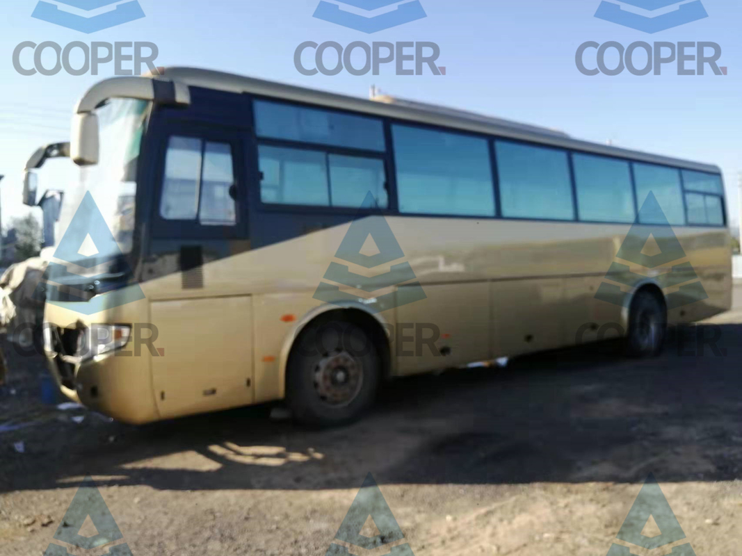Verwendetes Yutong, das öffentliche Transportmittel Diesel-LHD-Stadt-Bus benutzten, benutzte 51 Sitze Front Engine Bus