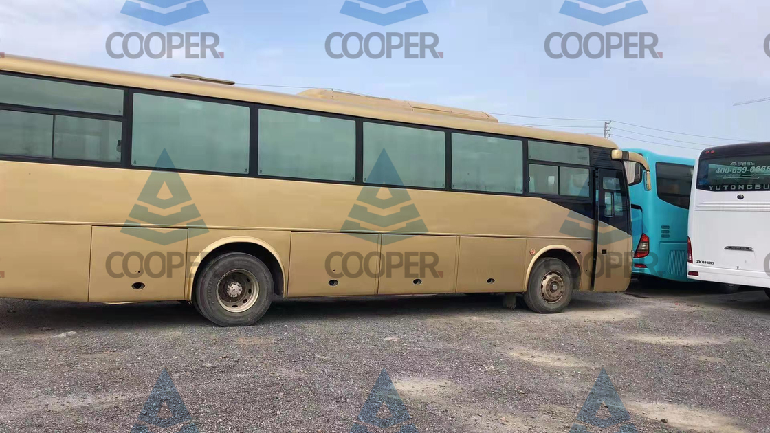 Verwendetes Yutong, das öffentliche Transportmittel Diesel-LHD-Stadt-Bus benutzten, benutzte 51 Sitze Front Engine Bus